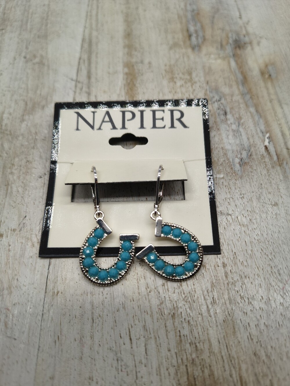 Napier Horseshoe Earrings